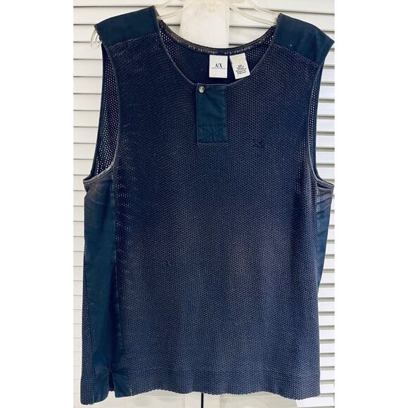 Armani Exchange Black Crewneck Sweater - Picture 1 of 5